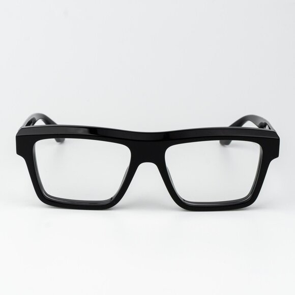 Off-White STYLE 7H Women Eyeglasses Black Square OERJ07H STYLE 7H 1000 - Picture 1 of 12